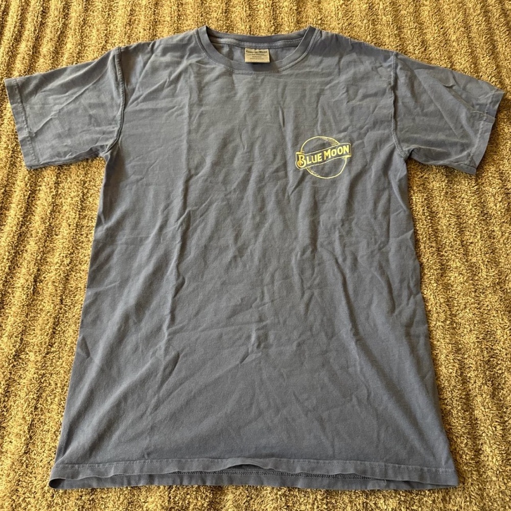 Blue Moon Men's Casual Tee - Slate Blue